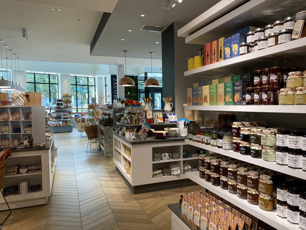 Jacobson's food shop holds many different food items from around the world. Photo by Laura Byrne Paquet.