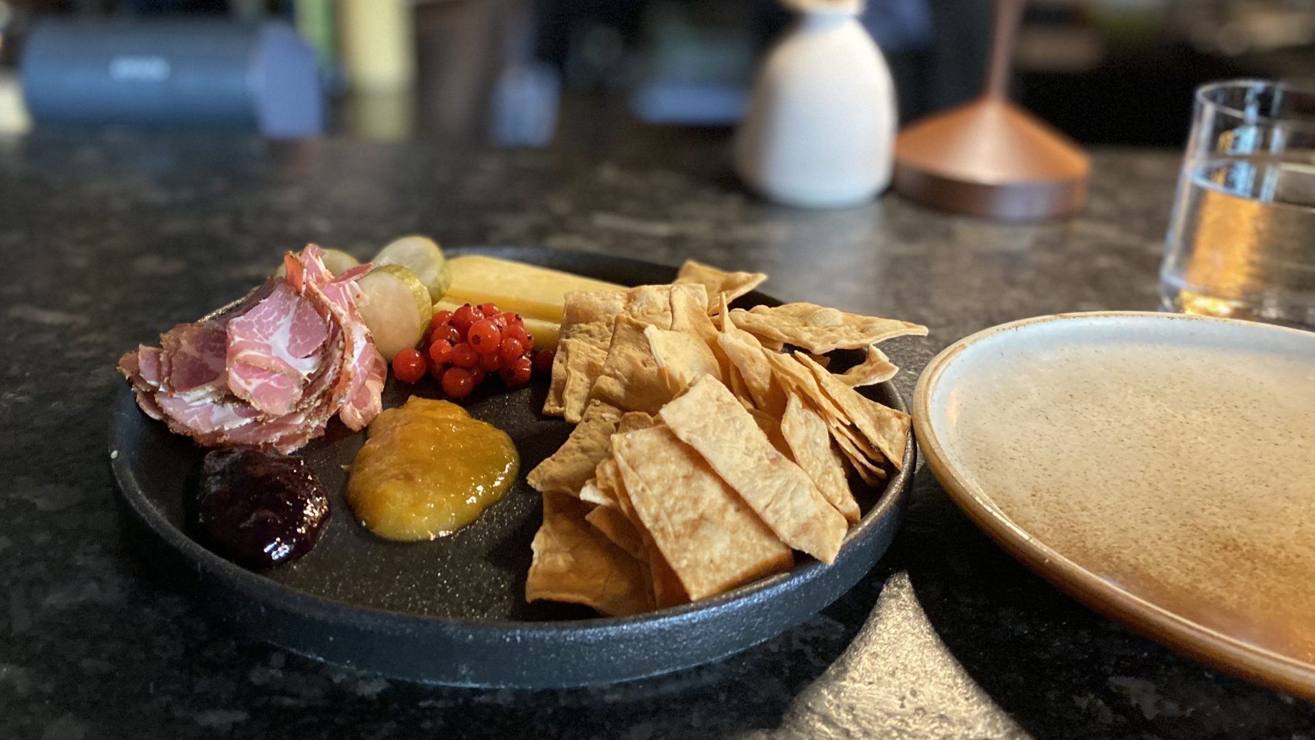 A charcuterie plate at Bar Lupulus, located at 1242 Wellington St. W. in Hintonburg. Photo by Laura Byrne Paquet