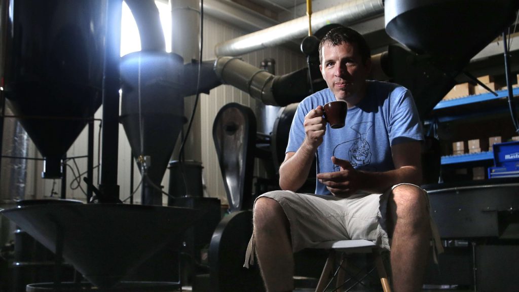 Craig Hall, founder and president of Equator Coffee Roasters. Photo taken from Equator Coffee Roasters's website.