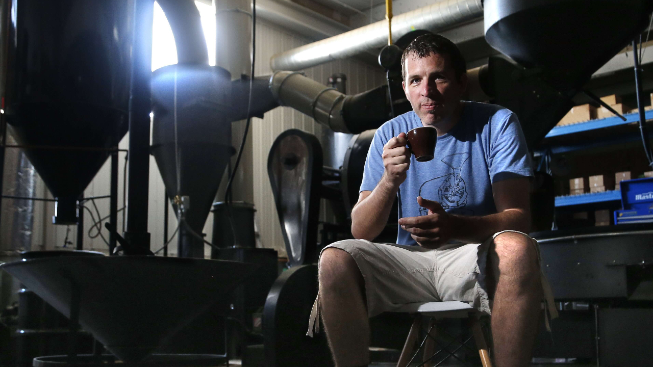 Craig Hall, founder and president of Equator Coffee Roasters. Photo taken from Equator Coffee Roasters's website.