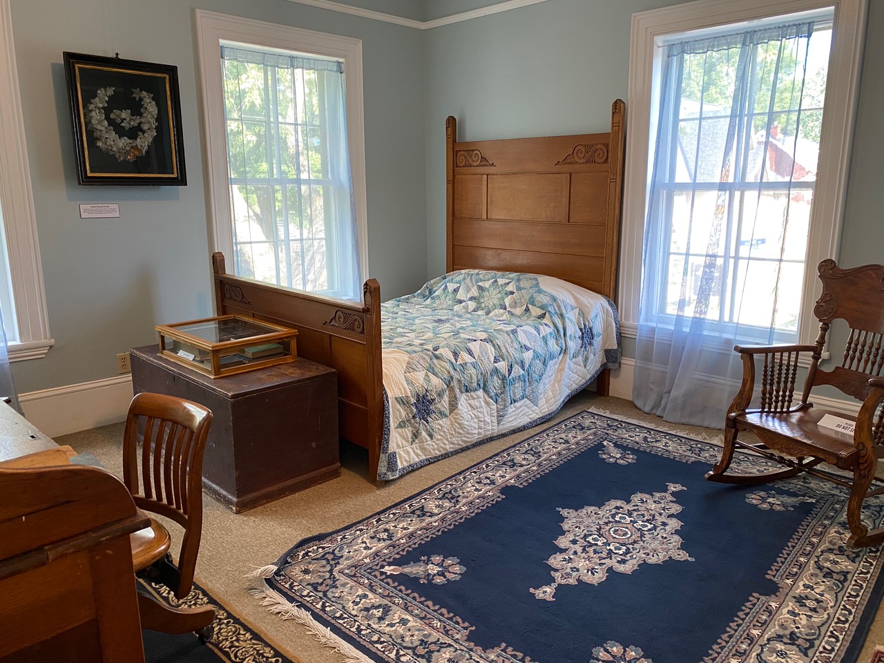 Dickinson House, built in 1867, is now a museum that recreates life in a 19th-century home. Photo by Laura Byrne Paquet