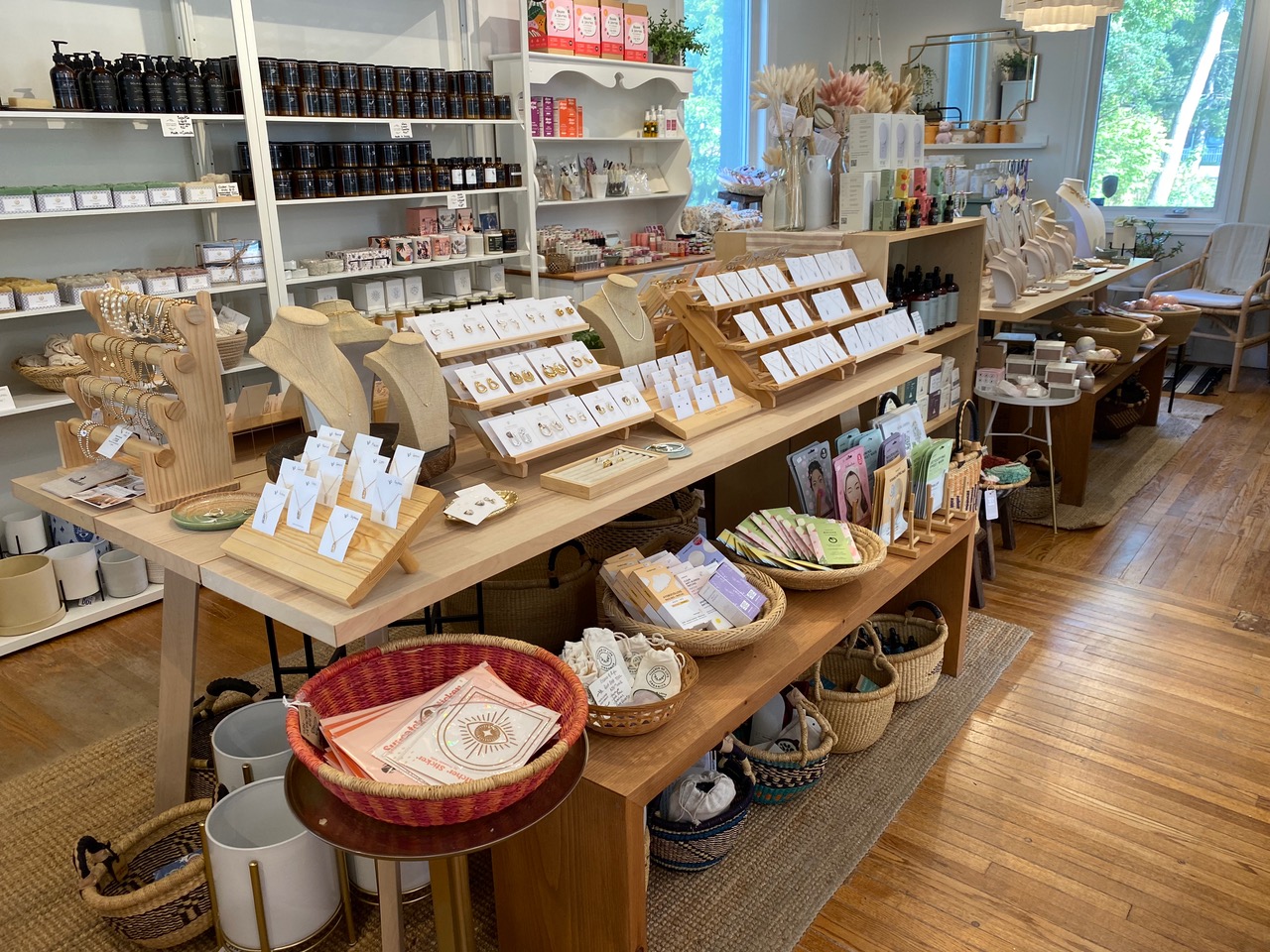 As well as its own soaps, White Clover Soap Company sells jewelry and other items by independent Canadian makers. Photo by Laura Byrne Paquet