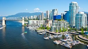 Vancouver, British Columbia. Stock image