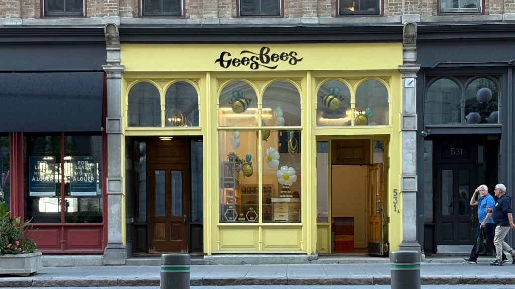 Local honey-maker Gees Bees is opening a second retail location on Sussex Drive. Photo supplied.