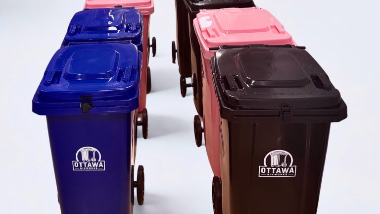 Ottawa BinWorks, a local company making 140-litre garbage bins, is planning a national expansion. Photo supplied.