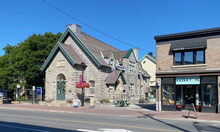 The former Nepean Town Hall, built in 1896, is a Westboro landmark on Richmond Road.Photo by Laura Byrne Paquet.