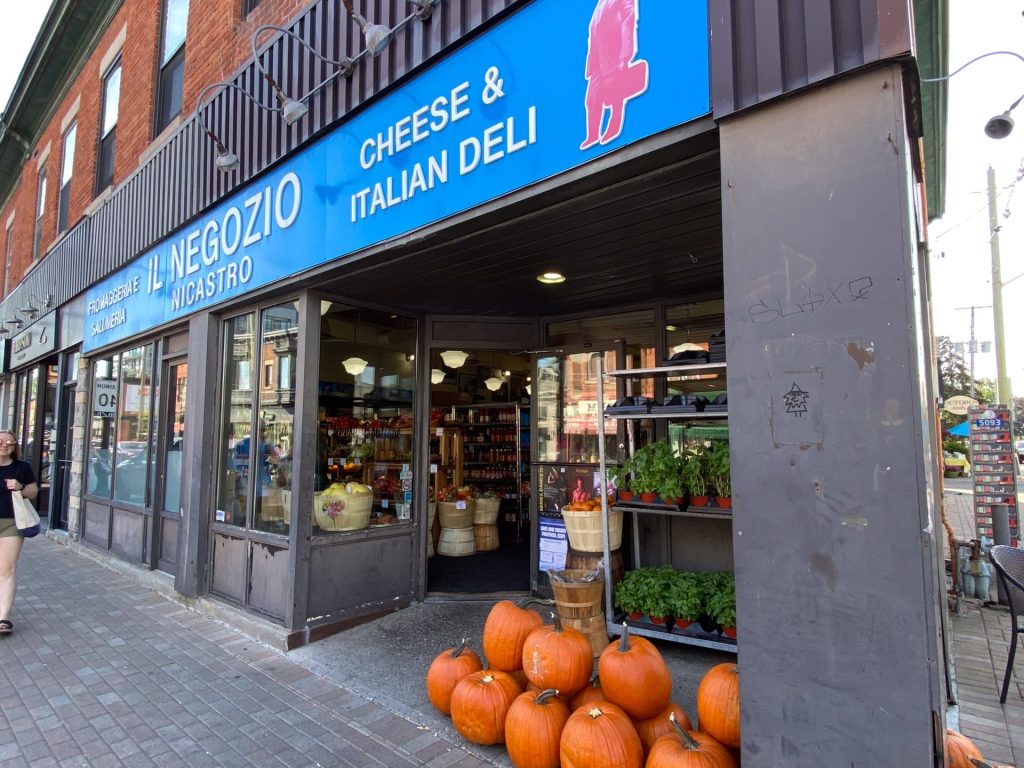 Il Negozio Nicastro is the place to go for quality Italian meats and cheeses. Photo by Laura Byrne Paquet.
