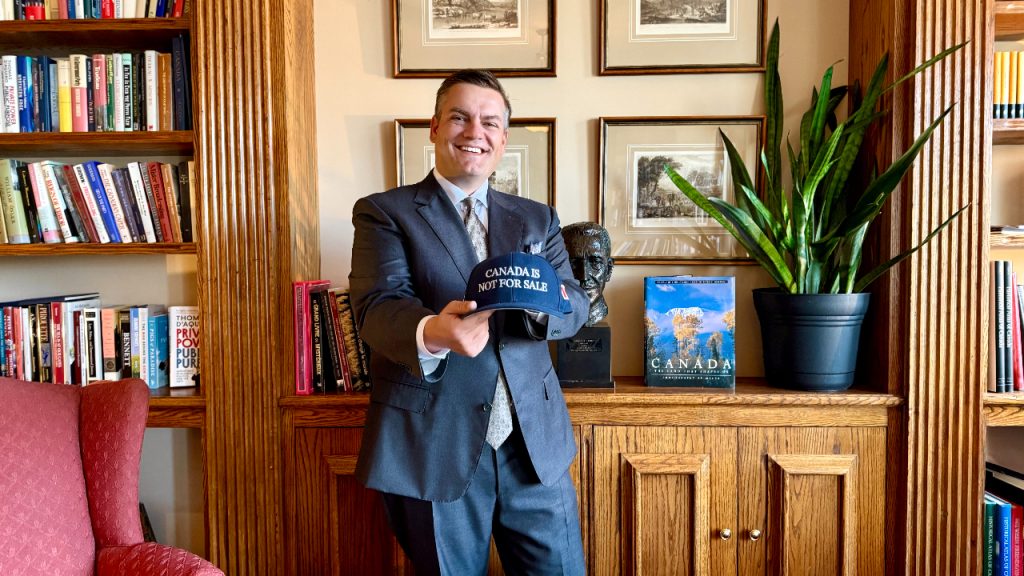 Liam Mooney, co-founder of Jackpine Dynamic Branding and the "Canada Is Not For Sale" brand. Photo supplied by Liam Mooney.