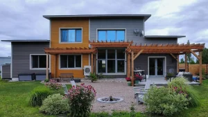 An EkoBuilt passive home. Photo taken from EkoBuilt website.