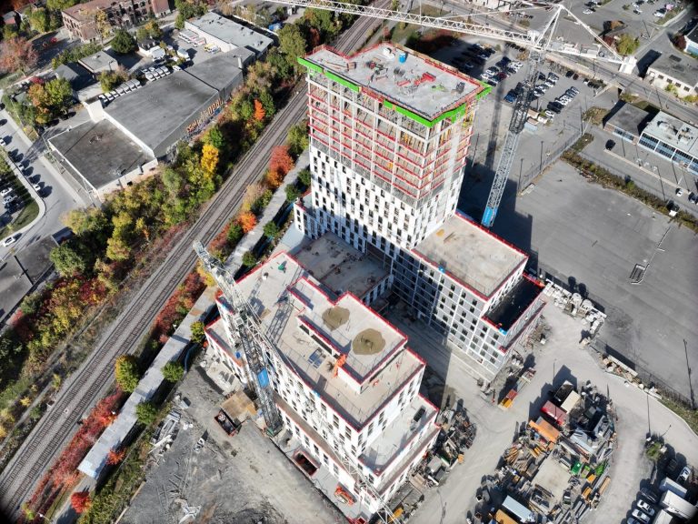 Photo of Gladstone Village phase 1. Photo supplied by Ottawa Community Housing.