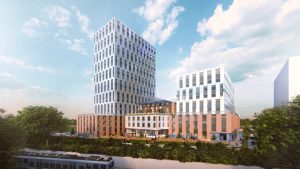 Phase 1 renderings of Gladstone Village. Image supplied by Ottawa Community Housing.