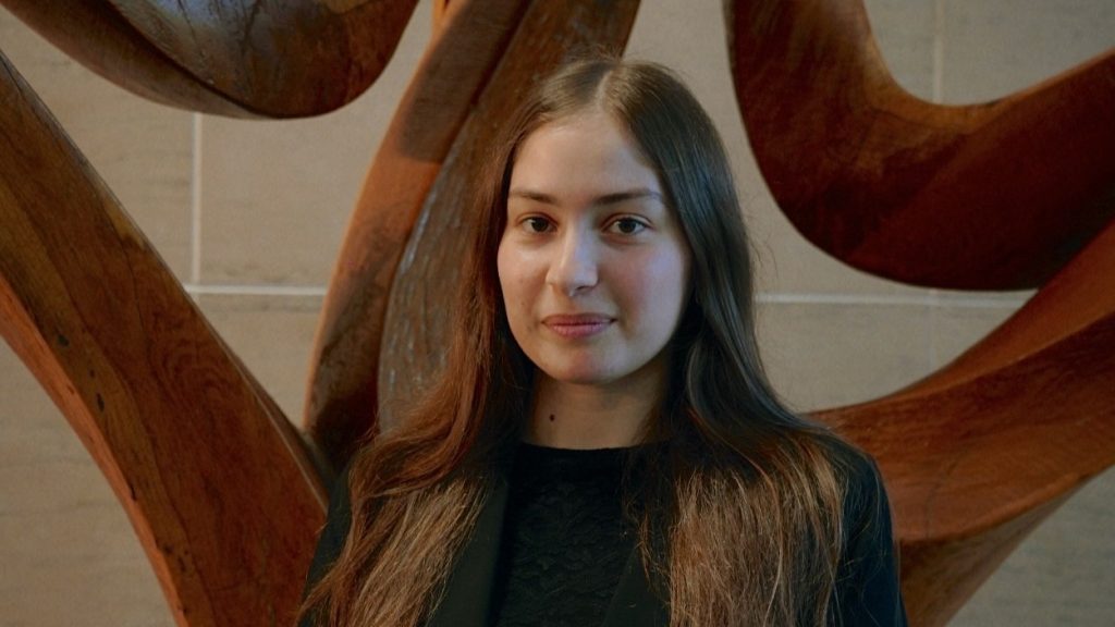 Miriam Hajiyeva, a third-year commerce student at Carleton University, is taking part in a new campaign to connect young professionals with local employers. Image supplied