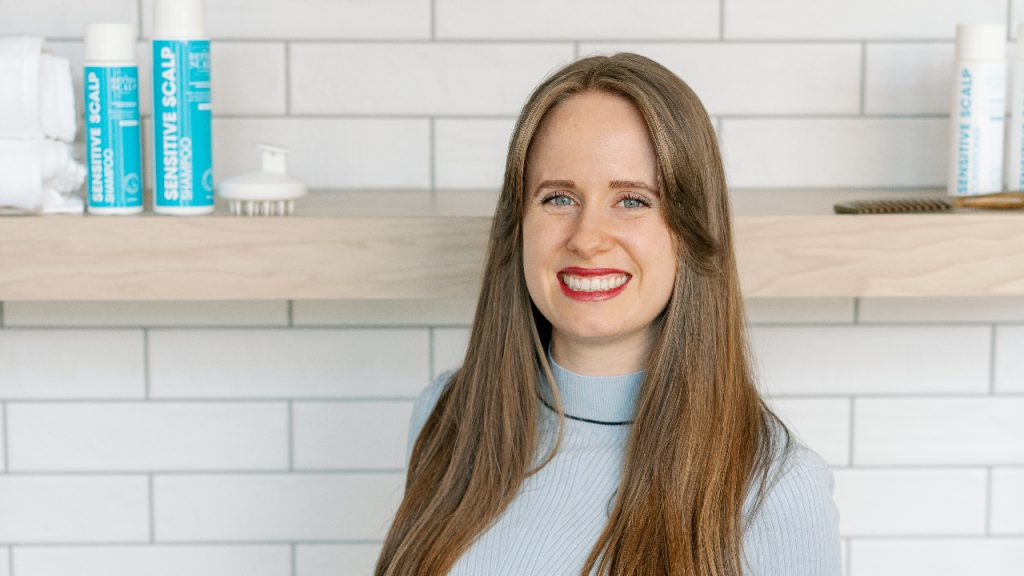 Michèle Marchand is the founder of The Better Scalp Company. Photo supplied.