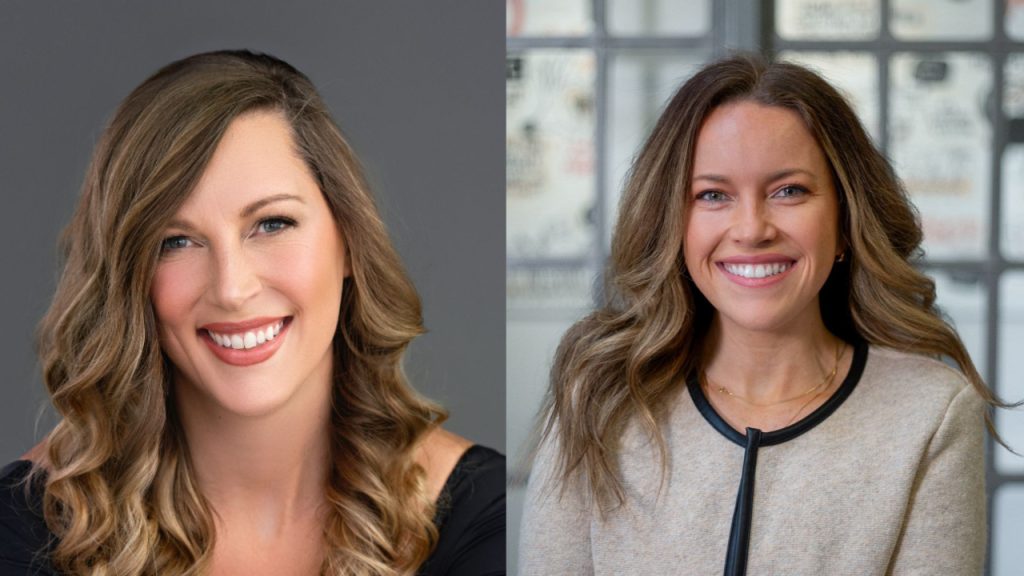 Nik Lemieux, left, is Atlético Ottawa's chief financial officer. Morgan Young, right, is the team's chief marketing officer. Photos supplied.