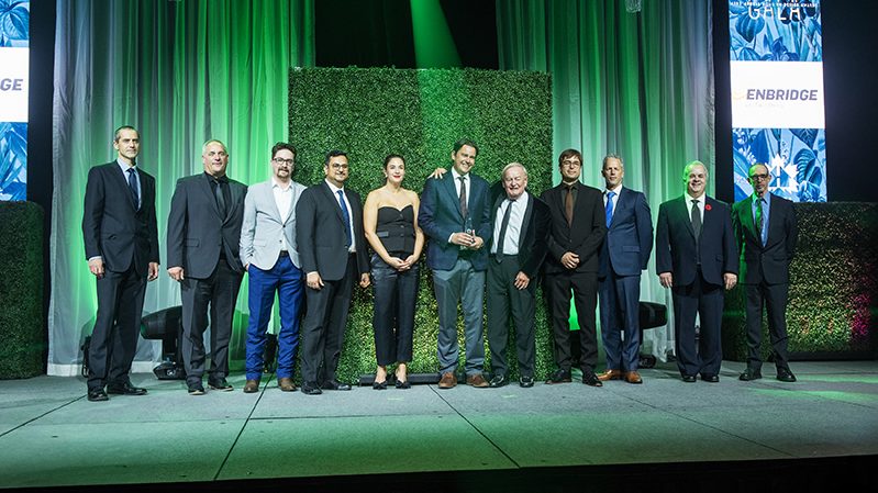 T014438 Casa Verde Construction (wins Builder of the Year) at the GOHBA’s 42nd Annual Housing Design Awards Gala, Roger’s Centre, November 1st, 2025. Photo by Tia MacPherson for OBJ.