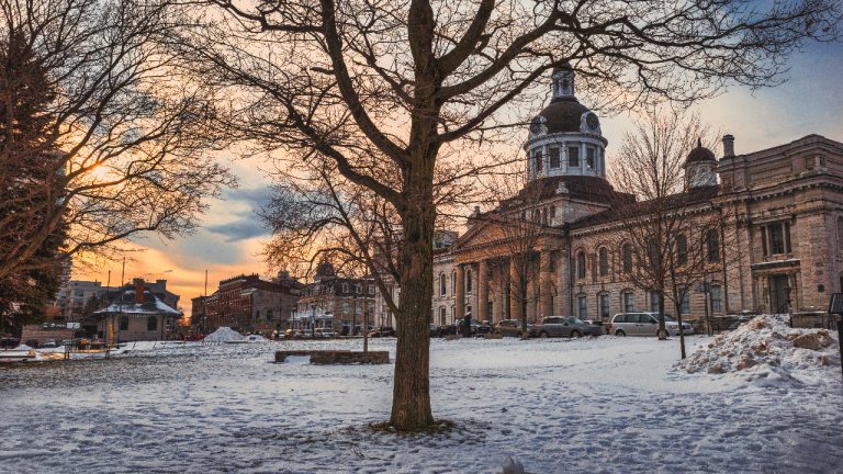 Kingston, Ont. Stock photo.