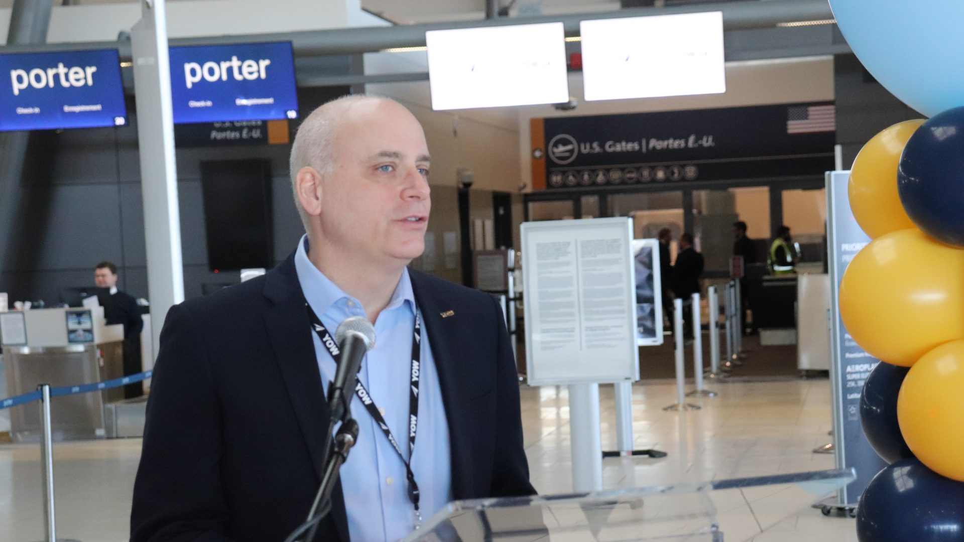 Joel Tkach is vice-president of business development for the Ottawa International Airport Authority. Photo by Mia Jensen