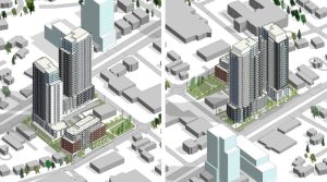 Rendering of a proposed development at 1749 Carling Ave. Image credit: RLA Architecture