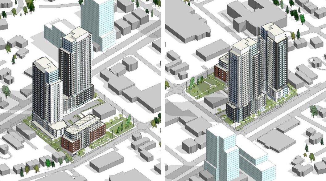 Rendering of a proposed development at 1749 Carling Ave. Image credit: RLA Architecture