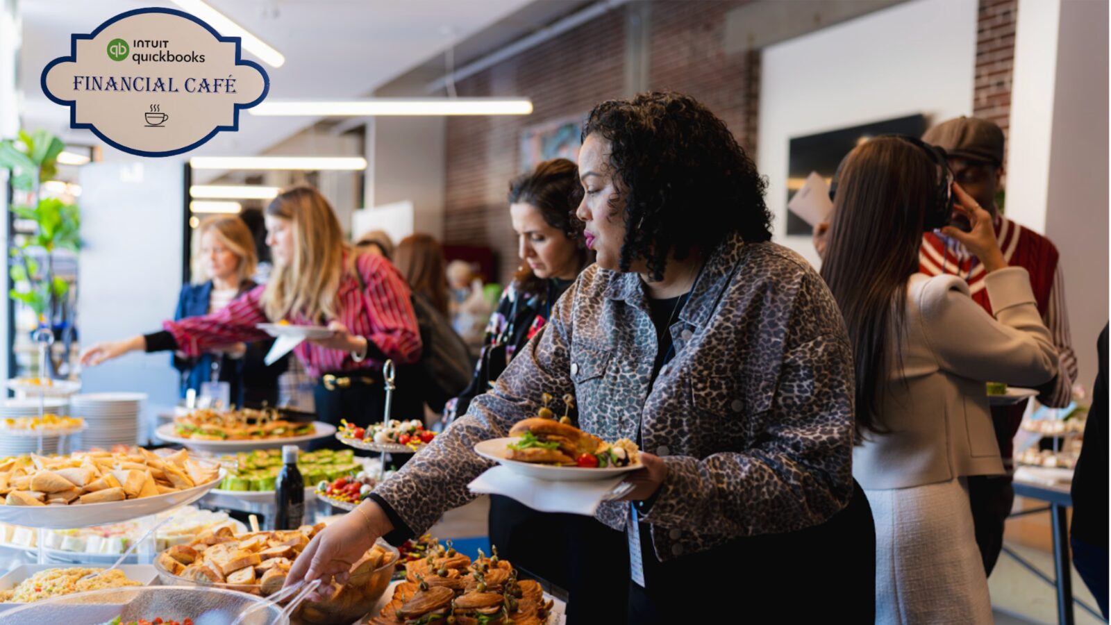 At the Intuit QuickBooks Cafe, the tour's Official FinTech Partner, and Culinary Conspiracy (Renee Bates), the Ottawa stop’s Official Catering Partner, elevated the brunch with a visually stunning spread of dishes, from desserts to pasta salads, wraps, and more, giving attendees plenty to savor and snap photos of throughout the morning.