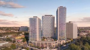 A rendering of the completed Maison Riverain development in Vanier. Image credit: Main and Main