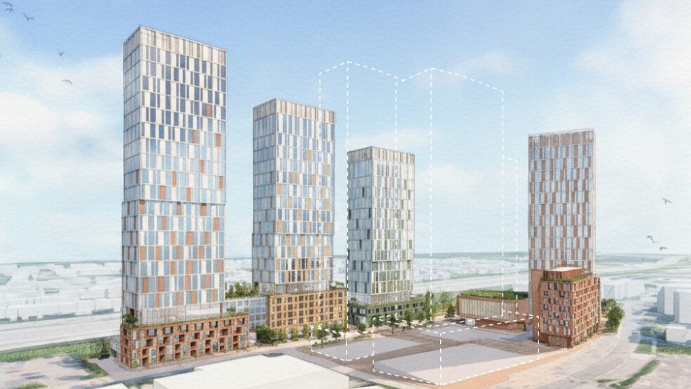 Rendering of a proposed Orleans development at 530 Brisebois Cres. and 265 Centrum Blvd. Image credit: SvN Architects