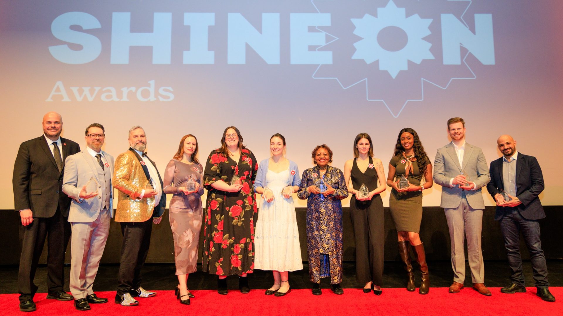 Recipients of Ottawa Tourism's 2025 Shine On Awards. Photo credit: Ottawa Tourism