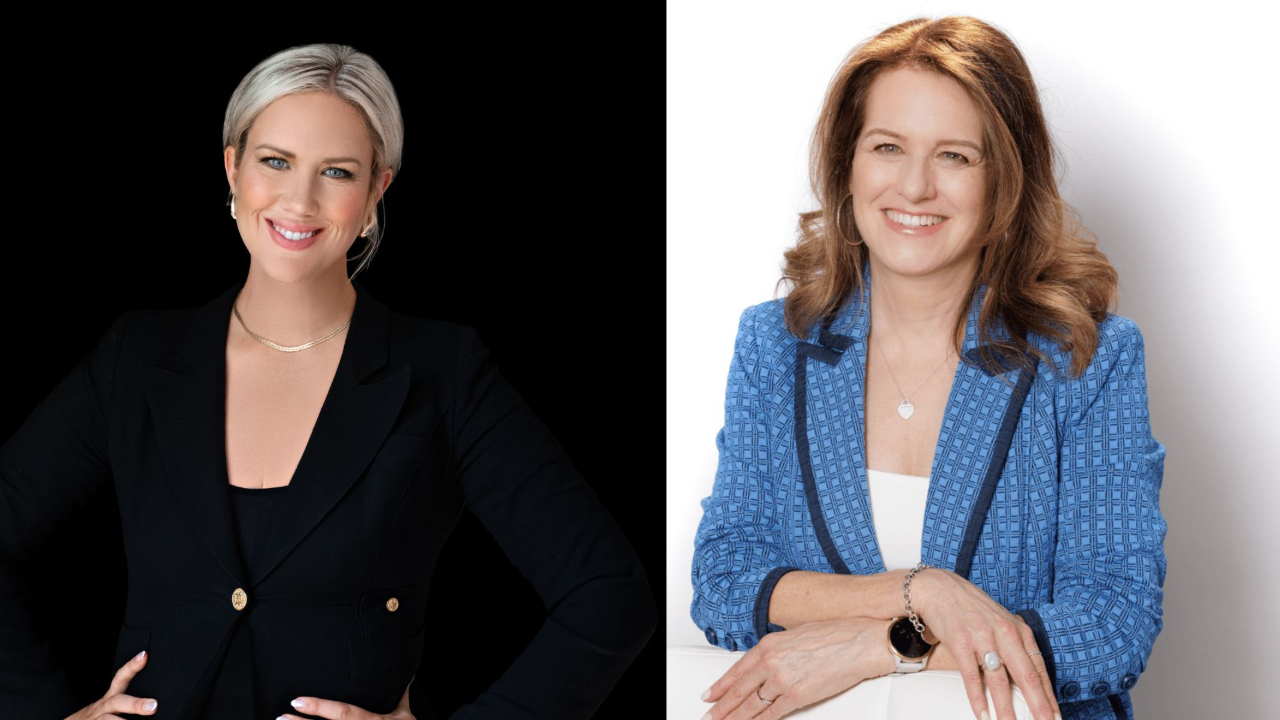 Jennifer Stewart is the CEO of Syntax Strategic and Andrea Greenhous is the CEO of Vision2Voice Communications. Photos supplied.