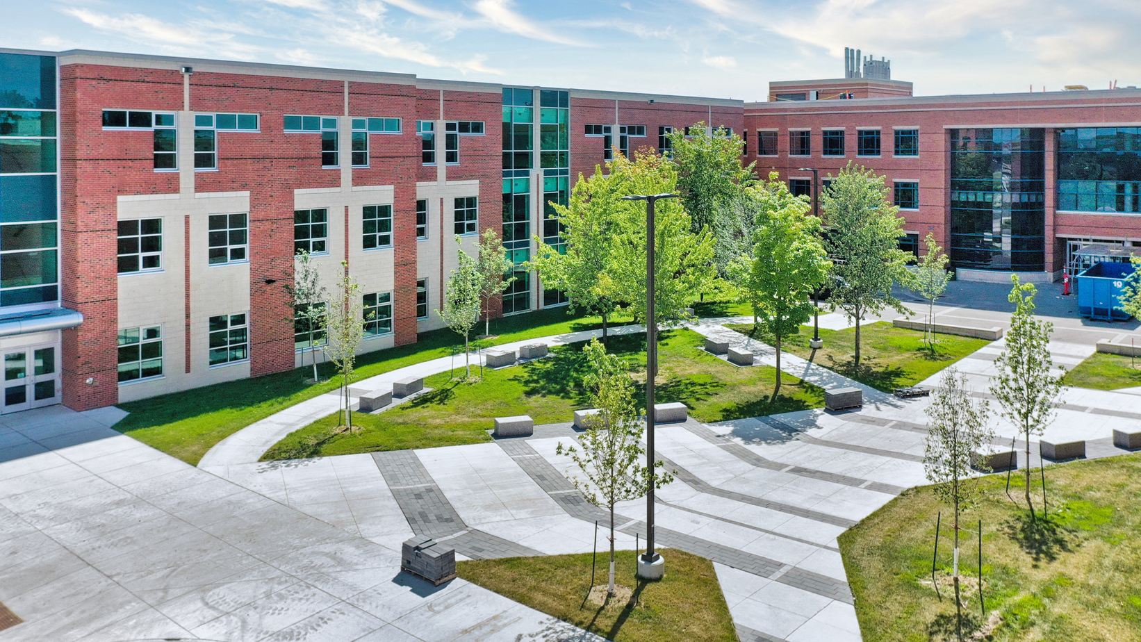 Today's schools, like St. Joseph Catholic High School, on Greenbank Road, are light-filled centres of inspiration designed for learning and social interaction. Photo: Edward J. Cuhaci and Associates Architects Inc.