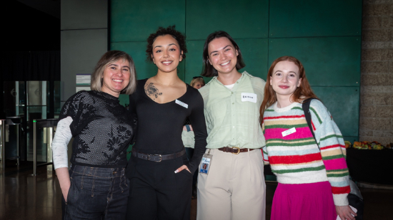 Patrícia Santos Todd, Nada Ziane of Volunteer Ottawa, Brynn Brieda of Office of Councillor Rawlson King, Tara Hillier of Volunteer Ottawa (Photo credits: Leona Campbell)