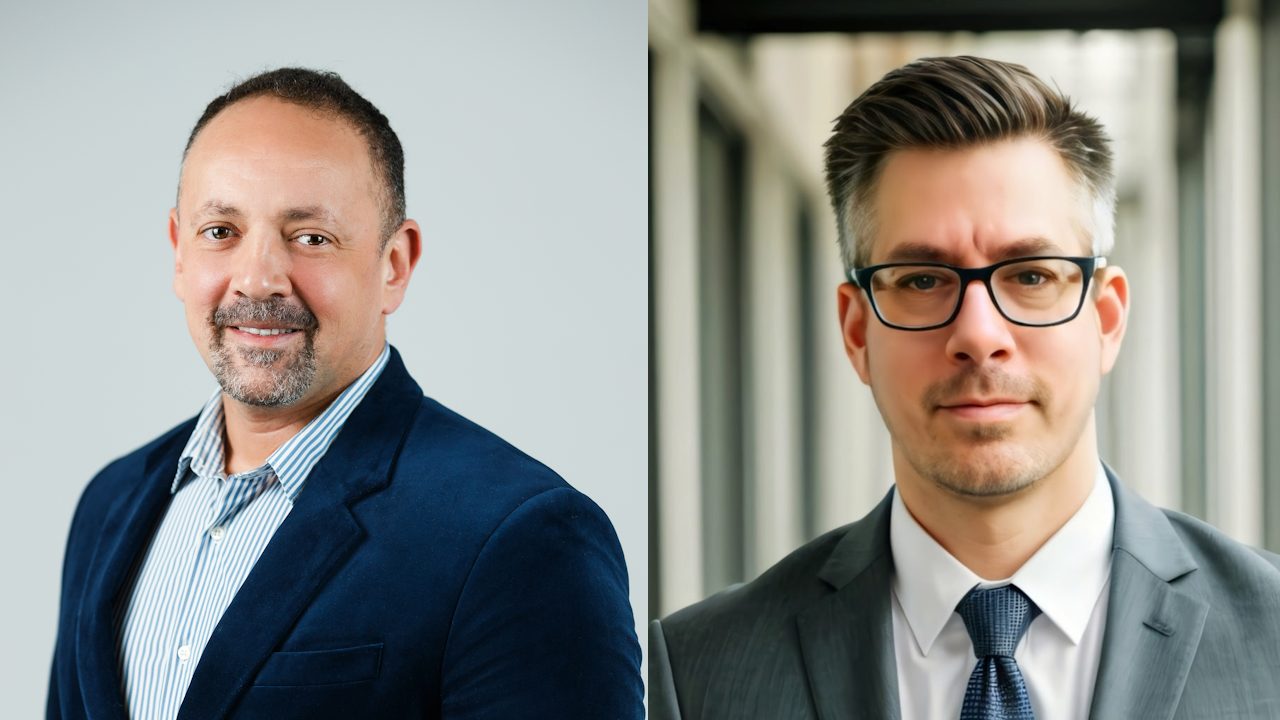 Turn Group CEO Ash Mahmoud (left) and Jan Steingahs, Arcadis living group practice manager. Images supplied