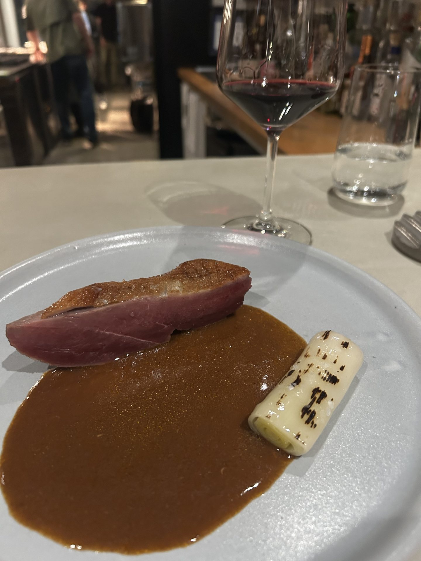 Dish from collaboration dinner. Photo credit: Jordan Pizzuti
