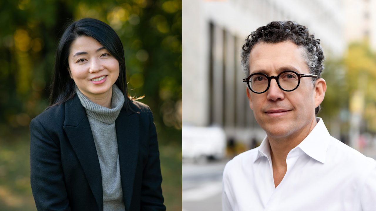 Jie Chen (left) and Antonio Gómez-Palacio of architecture firm Dialog. Photos supplied