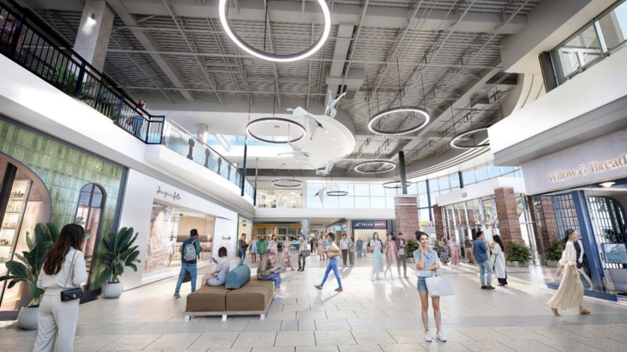 Rendering of the revitalized Billings Bridge Shopping Centre. Photo supplied.