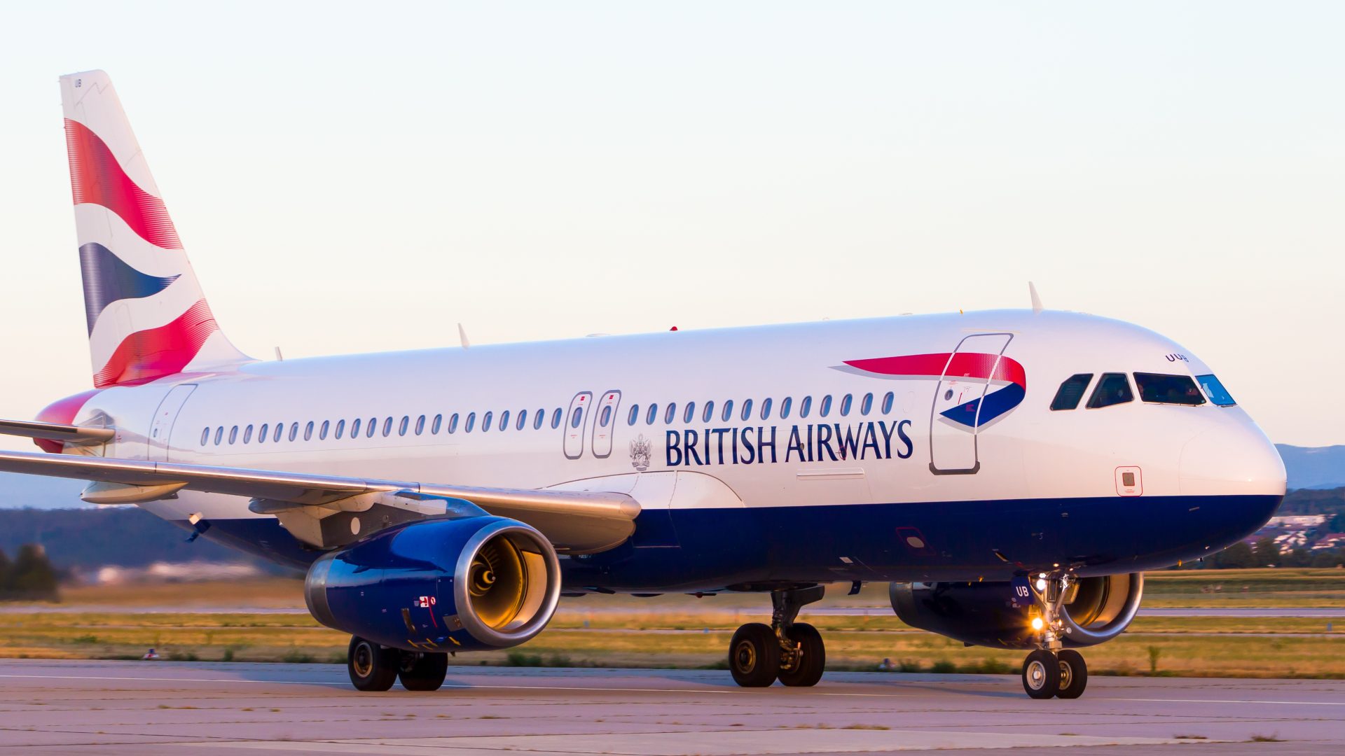 British Airways plane. Stock image