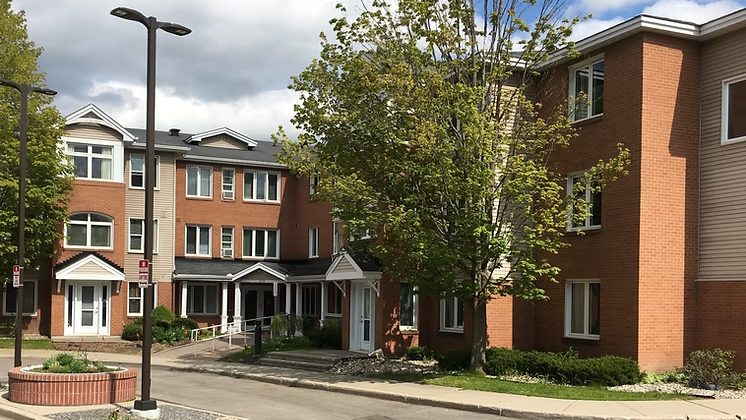 Ellwood House, an affordadle housing community for independent seniors, in Alta Vista. Photo credit: ellwoodhouse.ca