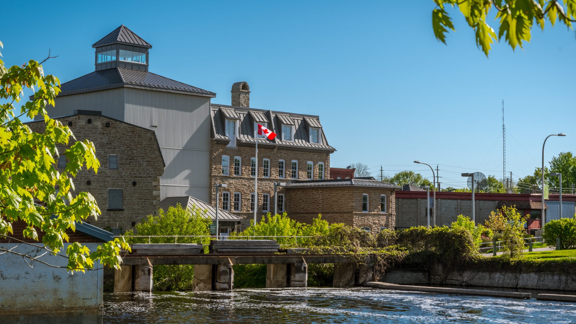 Smiths Falls. Stock image