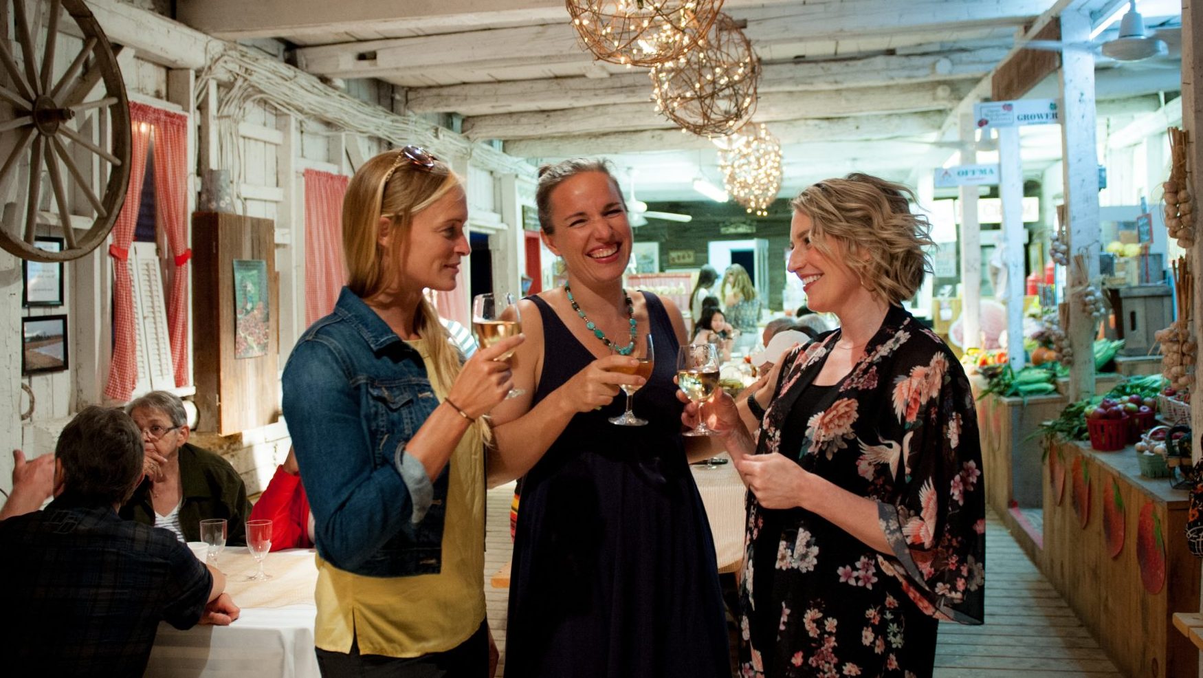 From farm to table: enjoying a glass of spirits at one of Ontario’s many wineries.