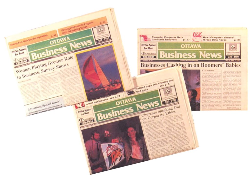 Before there was an OBJ, there was an Ottawa Business News, which was founded by celebrated local entrepreneur Bruce Firestone.