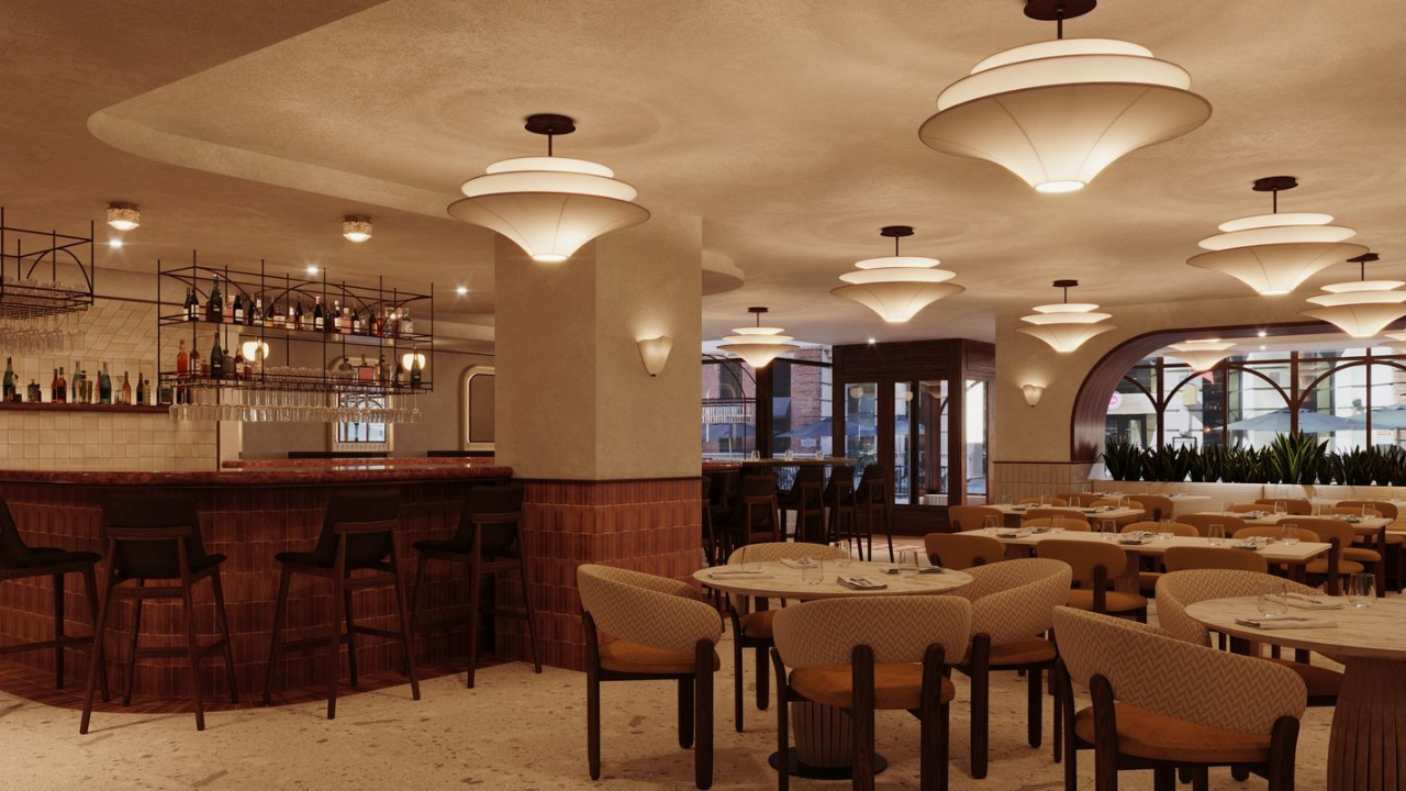 Interior at Carletto at the Metcalfe Hotel. Photo supplied.