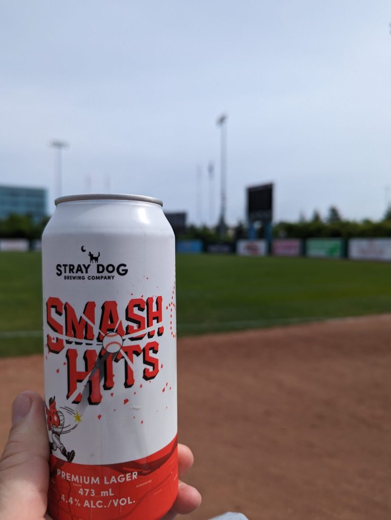Smash Hits, a beer by Stray Dog Brewing in partnership with the Ottawa Titans. Photo supplied.