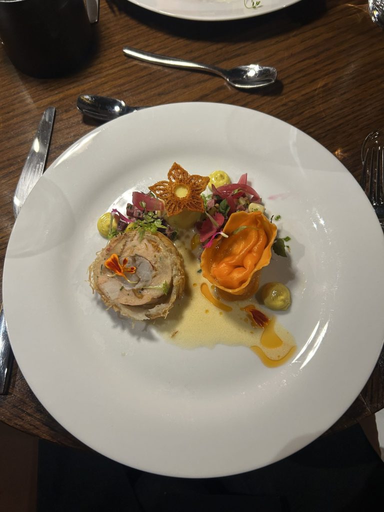 Jason Sawision's dish. Photo by Jordan Pizzuti.