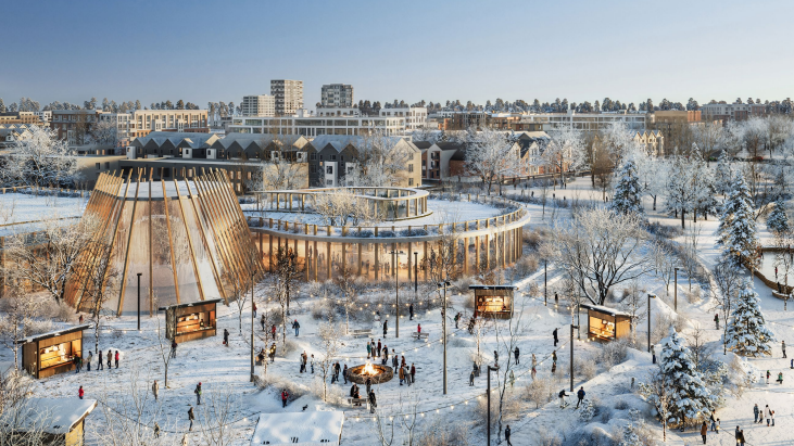 Rendering of the proposed Tewin community development project. Photo credit: Taggart Group of Companies